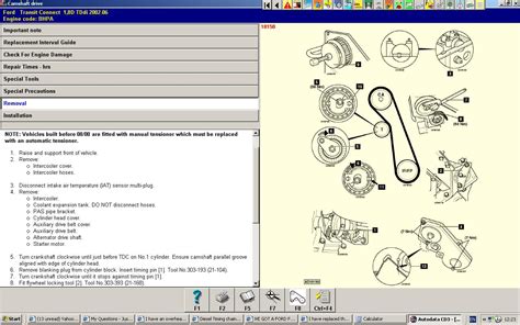 Ford Transit Timing Belt Replacement Qanda On Timing Marks And Diagrams