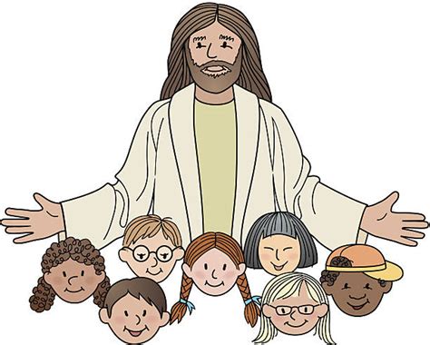 Jesus And Children Clipart Free 10 Free Cliparts Download Images On