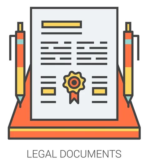 Legal Document Stock Vectors Royalty Free Legal Document Illustrations