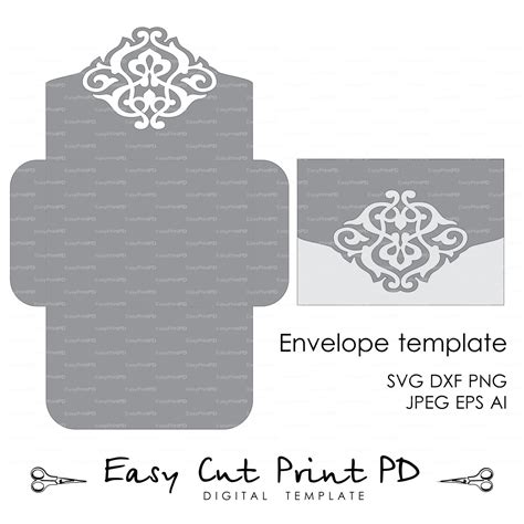 Cricut Envelope Template Svg Free Printable Templates Sexiz Pix