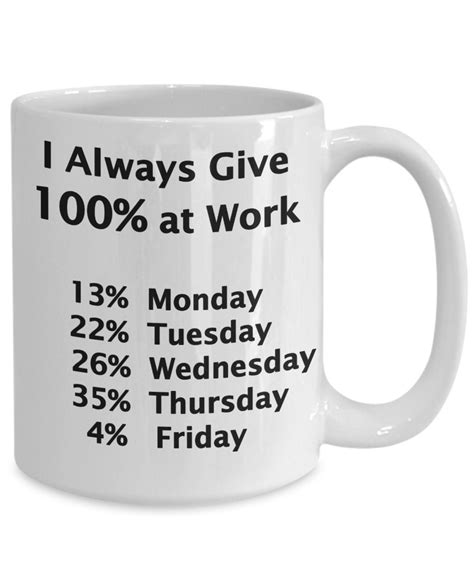 Funny Work Mug T For Coworker Funny Office Mug T For Boss