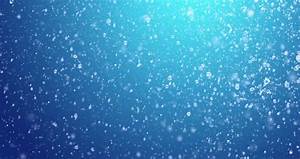 Snow, Falling, On, Blue, Background, Stock, Footage, Video