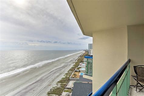 Oceanfront North Myrtle Beach Condo W Pool Evolve