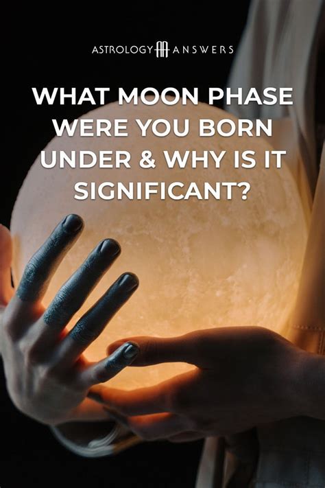 The Significance Of The Moon Phase You Were Born Under Astrology