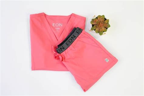 put a little extra pinkpower in your wardrobe this october with our strawberry pink eon scrubs