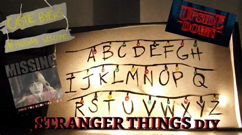 4 Diy Stranger Things Muy Fáciles Alejandra Leal Diy Youtube