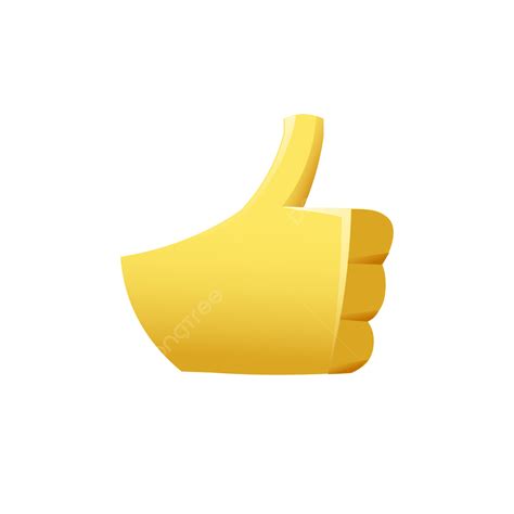 Thumbs Up Like Vector Art Png Golden Like Hand Or Ok Thumb Icon Like