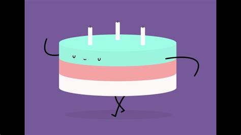 Happy Birthday Cake Mabf 5 After Effects Character Animation Youtube