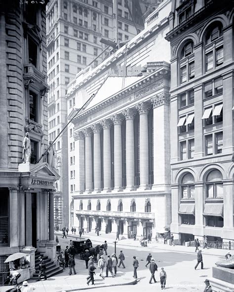 New York Stock Exchange Vintage Photograph