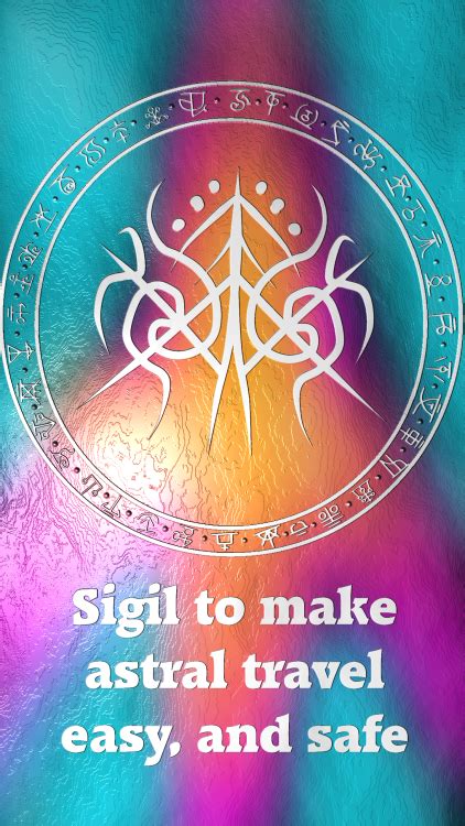 Sigil To Make Astral Travel Easy And Safe Sigil Magic Symbols
