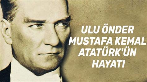 Mustafa Kemal Atat Rk Atat Rk N Hayat Ilkeleri Ink Laplar