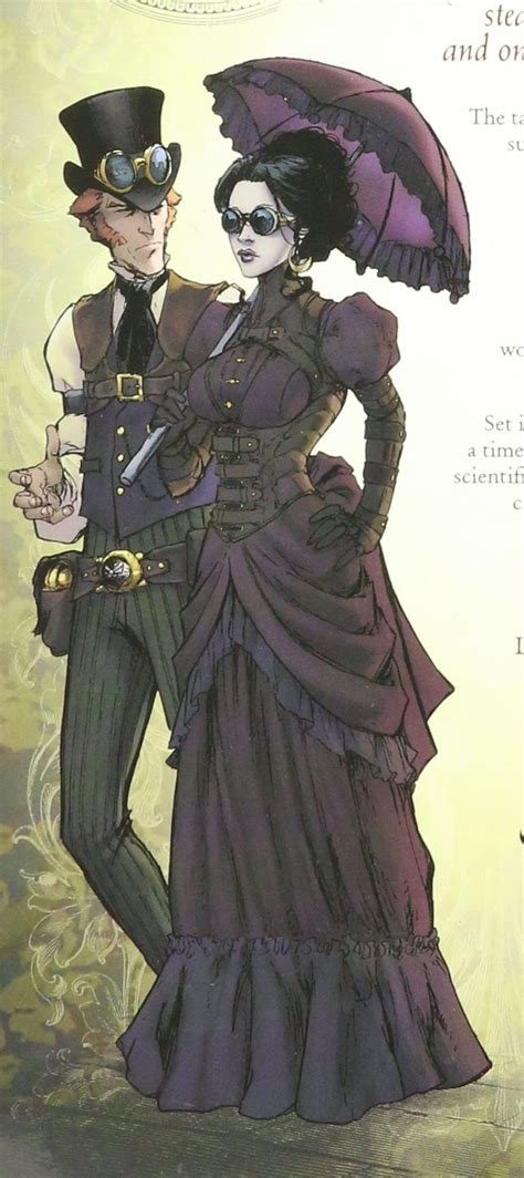 Lady Mechanika And Mr Lewis Art By Joe Benitez Steampunk Illustration