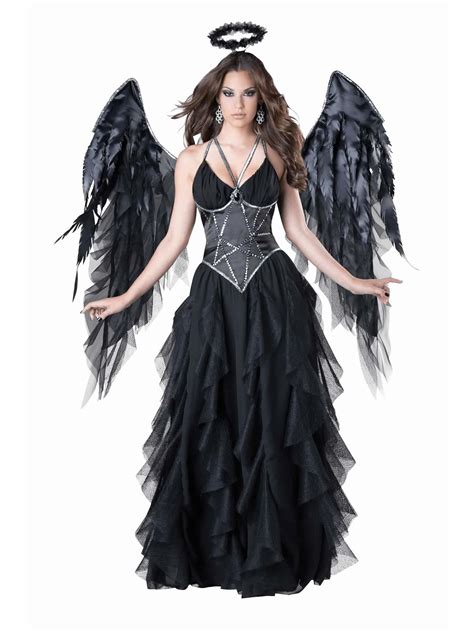 Evil Angel Costume For Women Chasing Fireflies