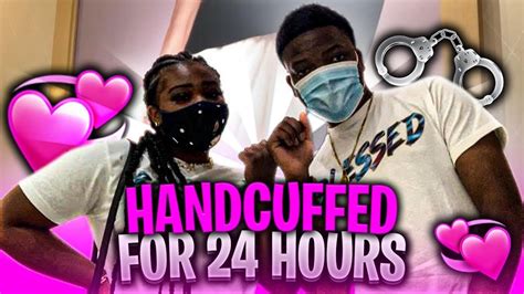 24 Hour Handcuff Challenge With My Girlfriend‼️ 🤯💕 Youtube