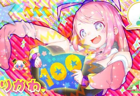 Pink kawaii anime desktop background. Kawaii - Other & Anime Background Wallpapers on Desktop ...