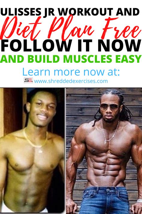 5 Day Ulisses Jr Workout Routine For Beginner Fitness And Workout Abs