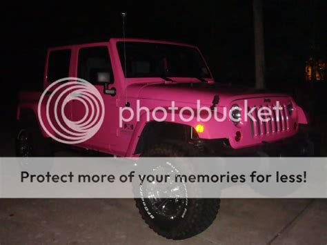 Pink Jeep Stuff Cj7 1986