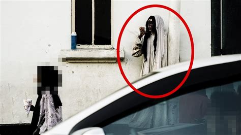 Top 10 times ghosts were actually caught on camera. Ghost Following Man!!! REAL GHOST CAUGHT ON CAMERA | Scary ...
