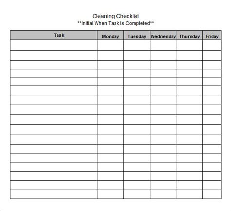A checklist is a good way to keep track of tasks or processes. 27+ Blank Checklist Templates | Sample Templates