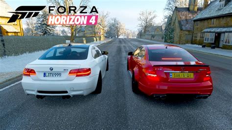 Forza Horizon 4 Bmw E90 - BMW M3 E92 VS Mercedes C63 AMG - Forza Horizon 4 | Gameplay - YouTube