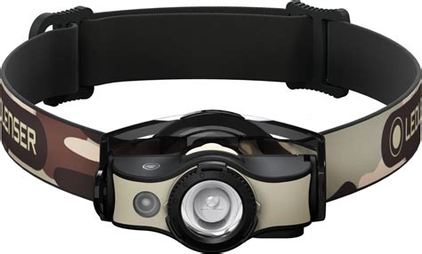 Led Lenser Mh4 Head Lamp With 400 Lumens Rechargeable Camo Tequipment