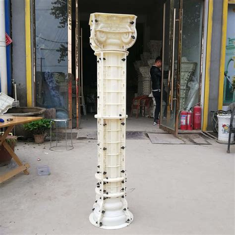 Diameter 15cm*300cm Decorative Round Roman Pillar Column Concrete Mold