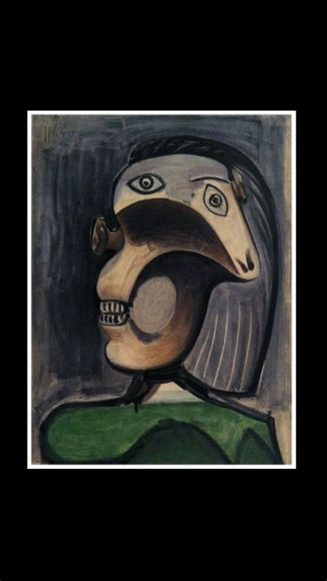 Pablo Picasso Portrait De Dora Maar 1954 Lithograph 145 X