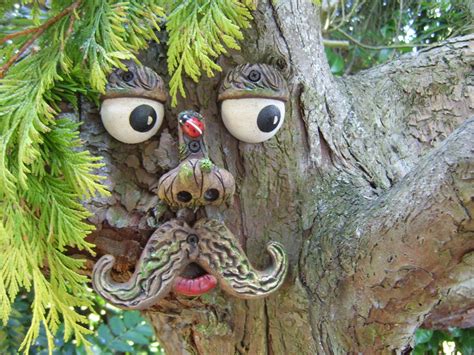 Tree Face Outdoor Decoration Mothers Day Whimsical Ts For