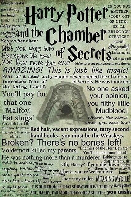 Alexhales On Twitter Potteristic The Chamber Of Secrets Has Been