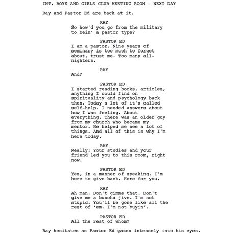 script dialogue if your characters are just talking you re doing it wrong