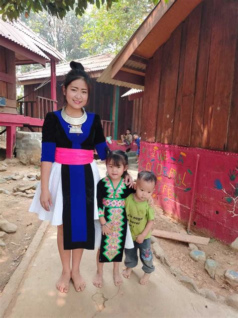 Hmong Traditions Daauw Village Laos