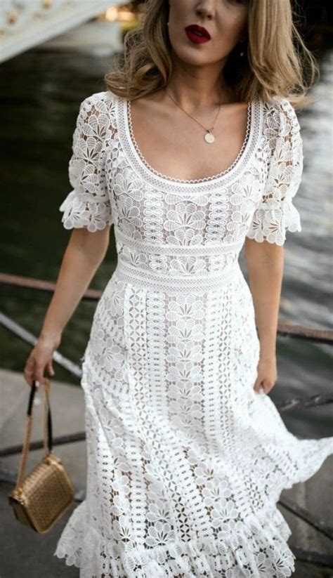 20 Summer Dresses You’ll Want To Live In This Year White Dress Outfit Cute White Dress White