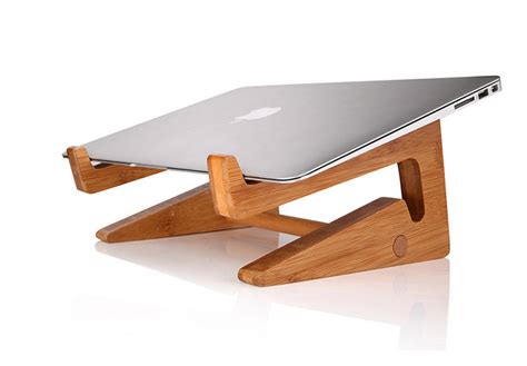 Solid Wood Laptop Stand Beekdeals