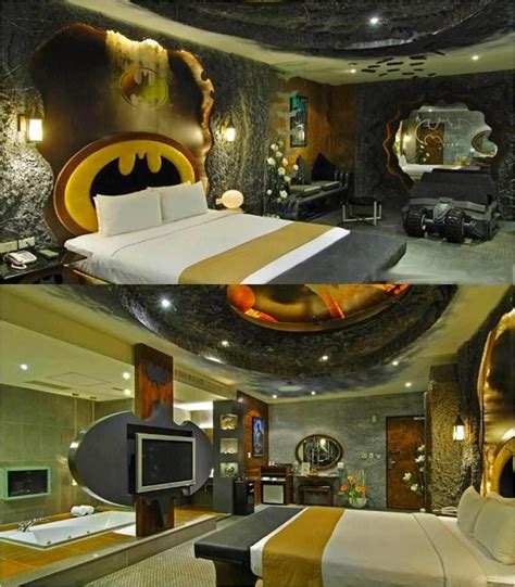 Batman Bedroom Batcave Wishing This Were My Bedroom Batman