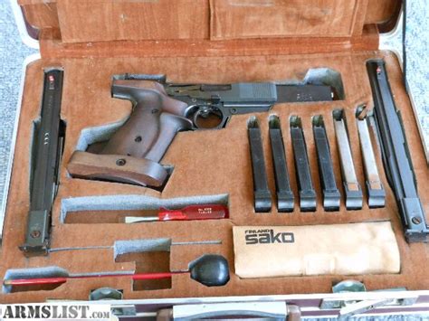 Armslist For Trade Sako Pistol Tri Ace 22lr 22 Short And 32 Wadcutter