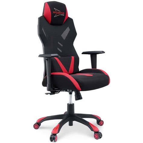 Modway Speedster Black Red Mesh Gaming Computer Chair Hsz 1 S