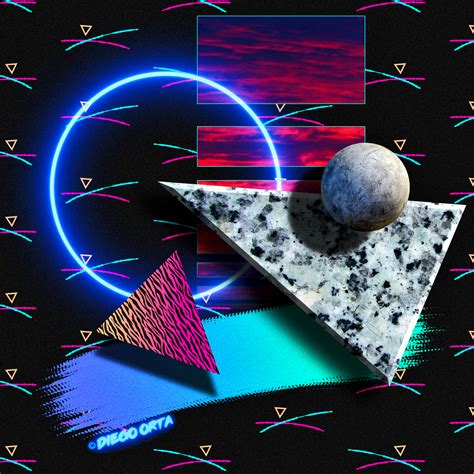 80s Abstract New Wave Art On Behance