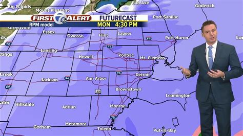 Metro Detroit Forecast Winter Weather Advisories Today Youtube