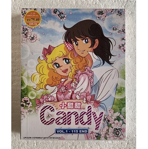 New Set Dvd Anime Candy Candy Complete Tv Series Volume 1 115 End