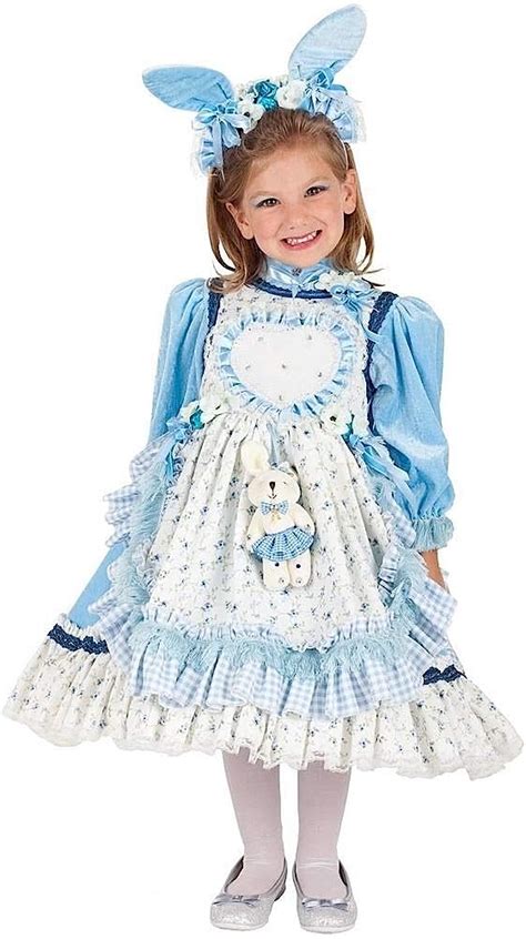 Girls Alice In Wonderland Fancy Dress Costume Apron Up To 12 Yrs Old