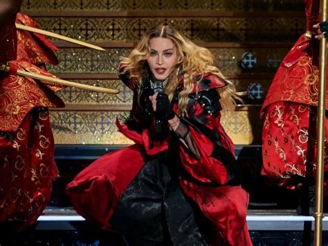 Madonna In Trouble Singer Pulls Down 17 Year Old Fans Top At