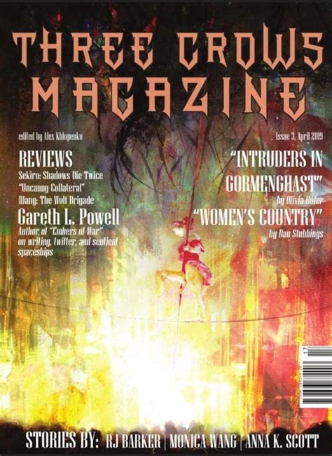 Three Crows Magazine Issue 4 Three Crows Magazine Science Fiction