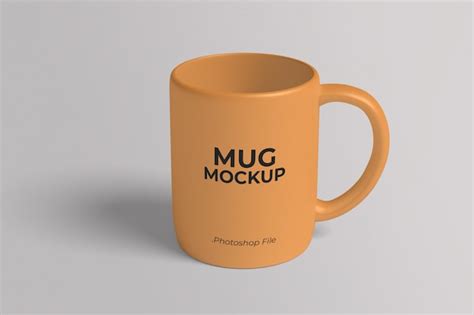 Premium Psd Realistic Mug Mockup