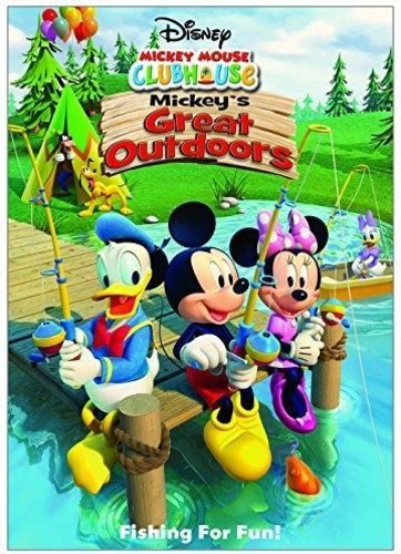 Mickey Mouse Clubhouse Mickeys Great Outdoors Dvd Cute