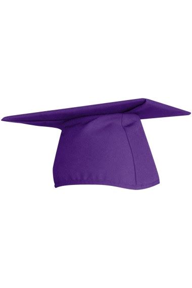 Matte Purple Graduation Cap Purple Commencement Cap