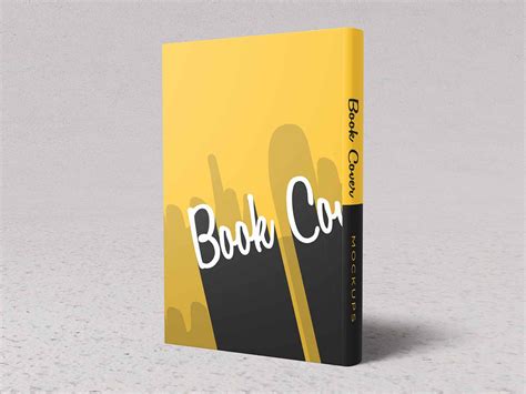 Free Simple Front And Back Cover Book Mockup Psd
