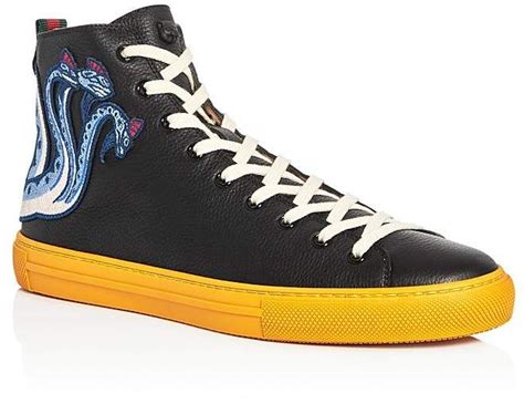 Gucci Major Embellished High Top Sneakers High Top Sneakers Sneakers