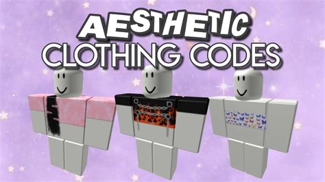 Aesthetic Roblox Id Codes Clothing Codes Youtube