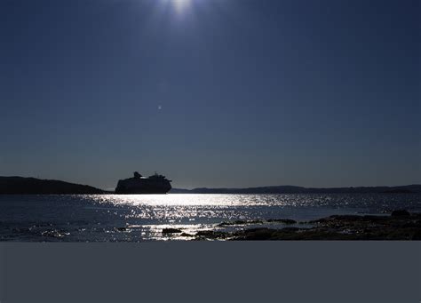 Wallpaper Sunlight Landscape Ship Sunset Sea Bay