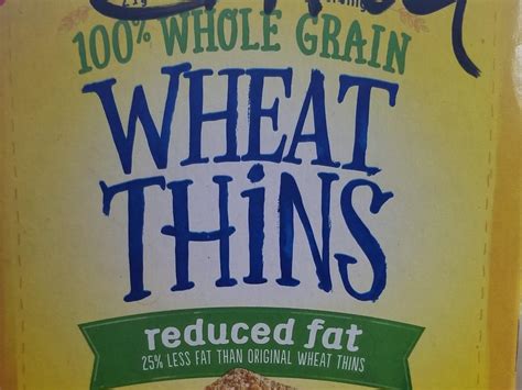 Whole Grain Wheat Thins Nutrition Facts Eat This Much